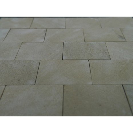 Plavuizen van 50,8*38 mm, kleur greenstone