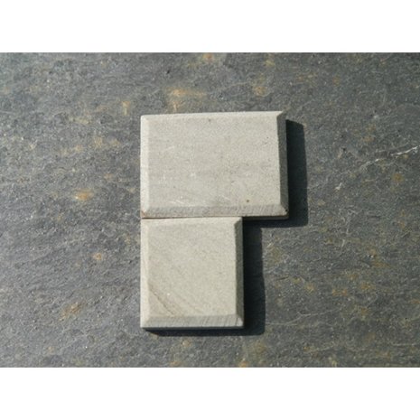 echt stenen QUOINS, kleur Bluestone