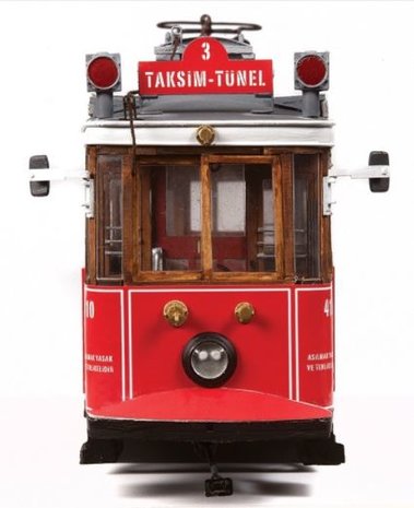 OC53010; Tram Istanbul voor spoor G; spoor G; modelbouw tram OcCre; Occre modelbouw; modelbouw; nederlandse bouwbeschrijving; m