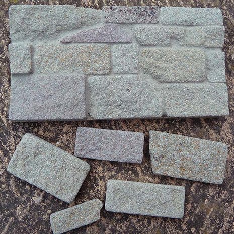 Rough Faced Stone, grijs, schaal 1op24