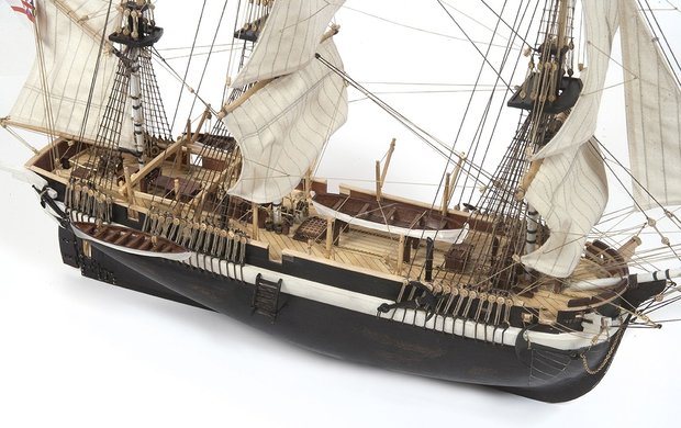 HMS Terror; OcCre; OcCre modelbouw; Hobby-en-Modelbouw; nederlandse beschrijving; modelbouw boten; modelbouw boot