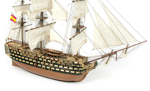 Santísima Trinidad; OC15800; Occre; Modelbouw schepen; Modelbouw; OcCre; Nederlandse bouwbeschrijving; 15800; modelbouw; OcCre