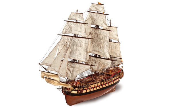 Montañés Navio; occre; modelbouw; modelbouw schepen; modelbouw schip