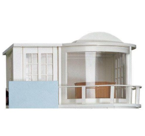 Malibu strand huis, the Dolls House Emporium; ongeschilderd; geschilderd; gebouwde poppenhuizen, bouwpakketten van poppenhuizen