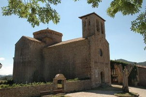 Sant Jaume de Frontanya church; Aedes Ars; AE1101; miniatuur diorama; modelbouw diorama;  miniatuur burchten; modelbouw burchte