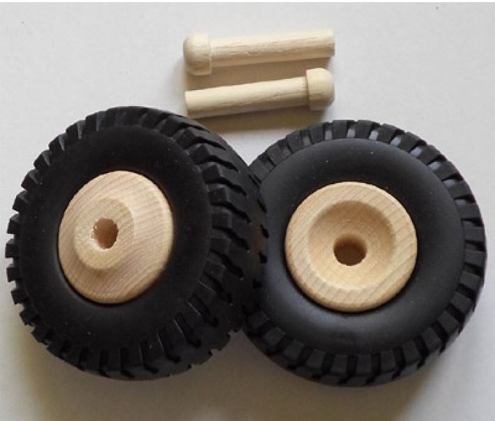 Ga trouwen zal ik doen Overeenkomstig Houten wielen (2) met rubber vrachtwagenbanden. - www.hobby-en-modelbouw.nl Ga trouwen zal ik doen Overeenkomstig Houten wielen (2) met rubber vrachtwagenbanden. - www.hobby-en-modelbouw.nl