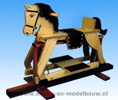 Spectaculair Meesterschap Krimpen Mechanisch schommelpaard - www.hobby-en-modelbouw.nl