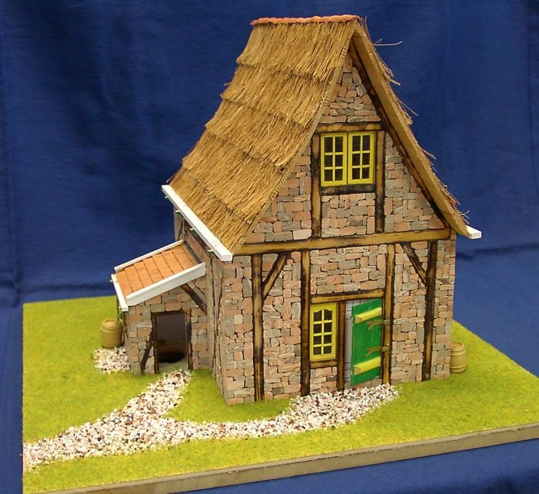 slaap Tweede leerjaar optie Miniatuur-huisjes - www.hobby-en-modelbouw.nl