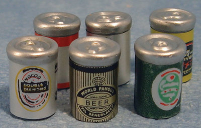 6 bierblikjes