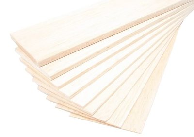 Balsa houten plankjes 100*500 mm