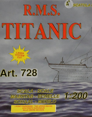 Mantua - RMS Titanic 1:-200 - Deelpakket 4