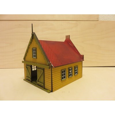 Zaans poppenhuis, type werkplaats, schaal 1:24