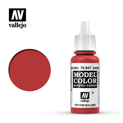 Vallejo Model Color Dark Vermilion