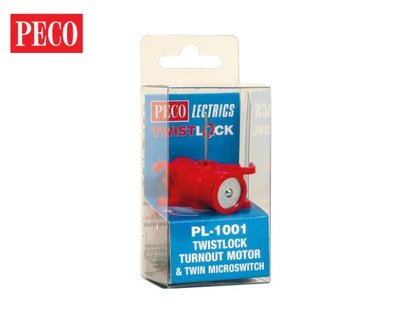 Pecolectrics TwitstLock Turnout Motor+Microswitch