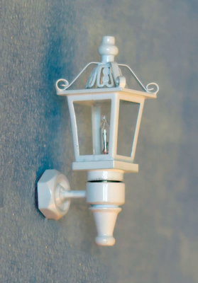 Witte koetslamp