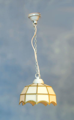 Witte Tiffany hanglamp