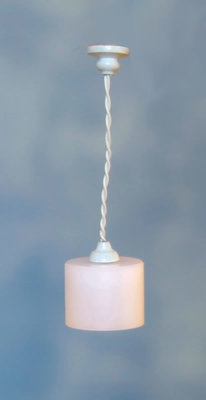 Witte cylinder hanglamp