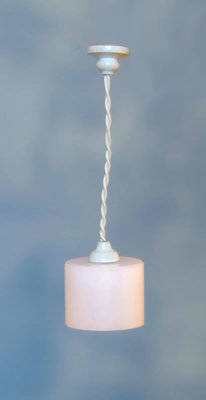 Witte cylinder hanglamp
