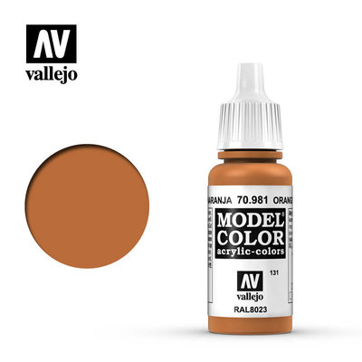 Vallejo Model Color Orange Brown