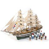 Verfpakket voor de Amerigo Vespucci