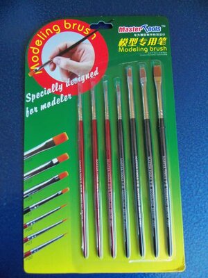 Set van 7 kwasten