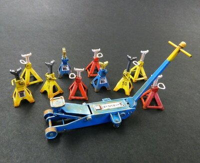 Garage krik met steunen