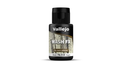 Vallejo Model Wash Black – zwarte weathering wash