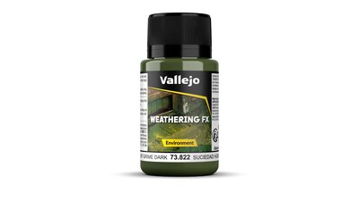 Vallejo Weathering FX Slimy Grime Dark – donkere vocht- en algaanslag