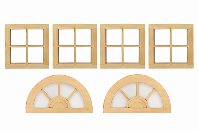 Set ramen voor stellingmolen – 6 stuks