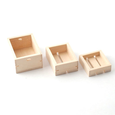 Set van 3 kistjes