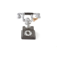 Ouderwetse Franse telefoon