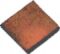 Leipan rood 12x10x1 mm