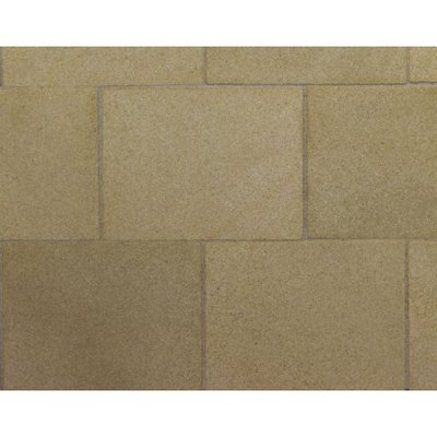 Platte patio stenen, kleur Y/Sandstone