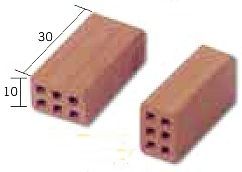 Holle bouwstenen, 14 x 7 x 5 mm