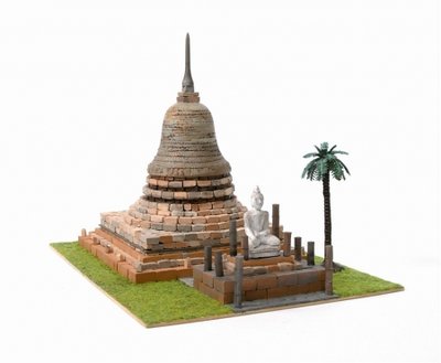 Boedistische tempel Wat Sa Si (Sukhothai), schaal 1:60