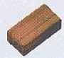 Steen rood 15 x 7 x 5 mm