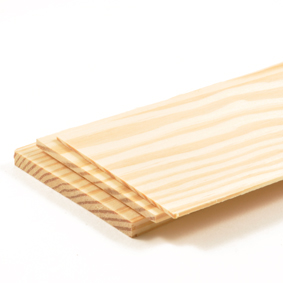 Houten plankjes grenenhout, afm.: 76 x 457 mm
