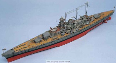 Slagschip Scharnhorst 1:200