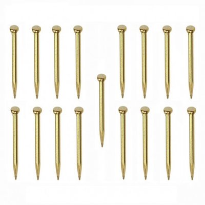 Messing nagels 10 mm