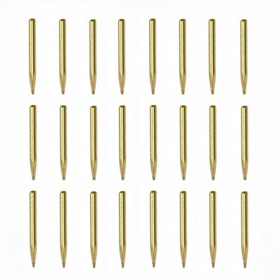 Nageltjes 0,8 x 11 mm, messing zonder kop.