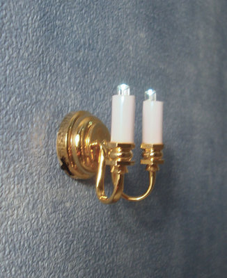 Wandlamp 2 kandelaars (LED)