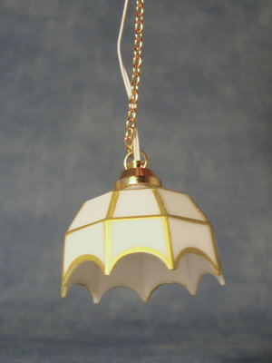 Witte Tiffany hanglanmp (LED)