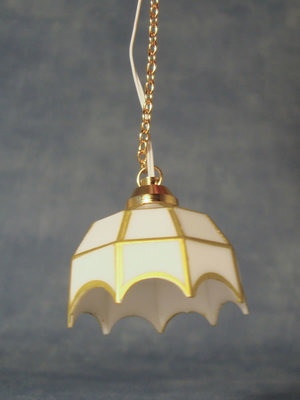 Witte Tiffany hanglanmp (LED)