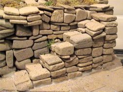 Real Dry Stone Walling, geel, 39 cm2, schaal 1op19