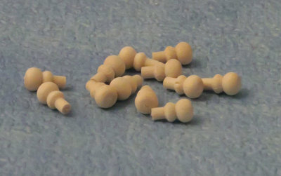 3 mm houten knoppen