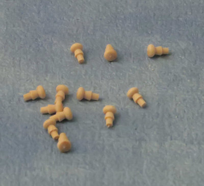 2.5 mm houten knoppen