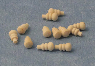 4 mm houten knoppen