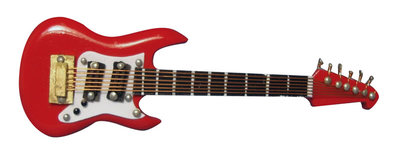 Red Washburn electrische gitaar