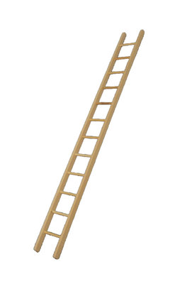 Houten ladder 300 mm lang, breedte 27 mm
