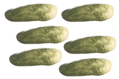 6 stuks komkommers